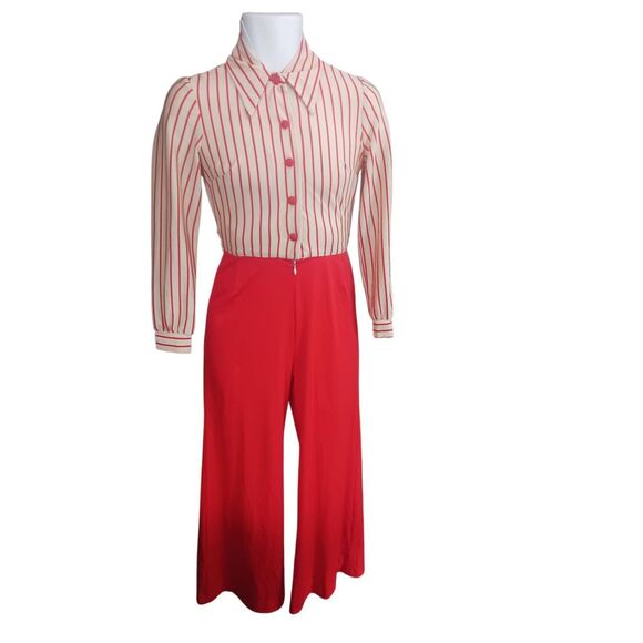 Jerell of Texas jumpsuit wide leg original vintage 70s - Picture 1 of 4